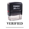 Printtoo Verified Self Inking Rubber Stamp Office Stationary Custom Stamp-Black