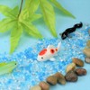 folkart cute handmade glasswork carp