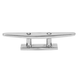 5in Boat Low Flat Cleat 316 Stainless Steel Marine Ship Deck Rope Tie Yacht Accessory