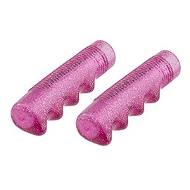 Lowrider Spakrle Flake Bicycle Grips, (Pink)