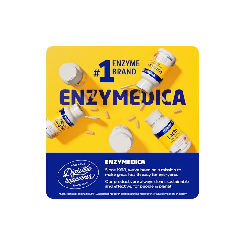 Enzymedica Digest Spectrum Multiple Food Intolerance Formula Capsules
