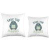 Save the haggis Scottish humour 3 Throw Pillow