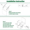 Undermount Drawer Slide, Soft Close Bottom Mount Pull Out Shelf