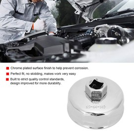 Akozon 65 mm oil filter wrench, special disassembly, oil filter housing tool, 901