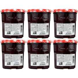 Bonne Maman Strawberry Preserves, 13 oz Glass Jars (Pack of 6) – Non-GMO, Made with Simple Ingredients