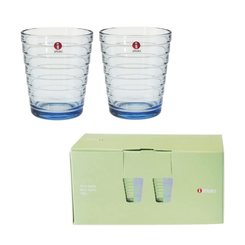 iittala Aino Aalto Tumbler, 7.8 fl oz (220 ml), Aqua