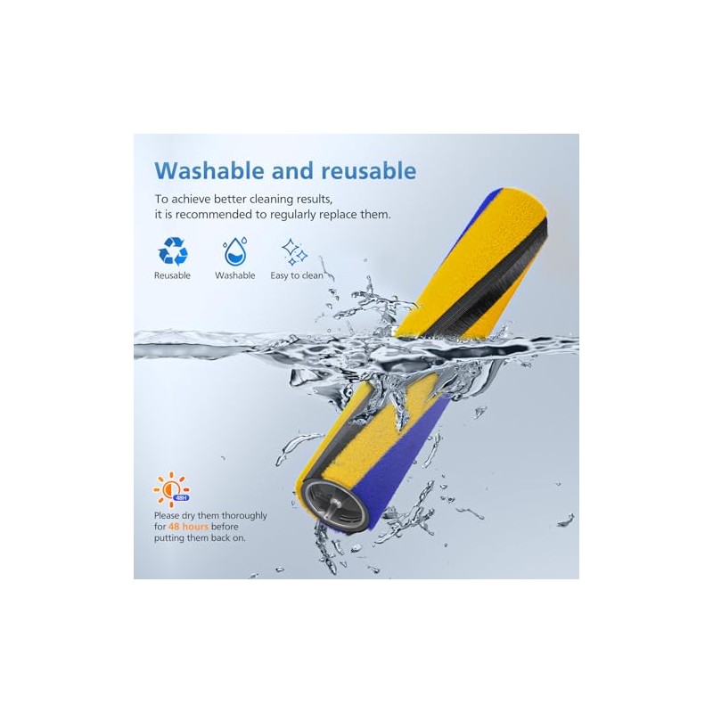 Brush Roller Replacement Compatible with Dyson V12 V15 Detect Slim