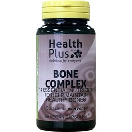 Health Plus Bone Complex : Bone Health Supplement - 60 Capsules, in a Planet-Friendly 99% Recycled Pot