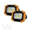 Tekstap LED Work Light Rechargeable, 30W 2000LM Portable Waterproof Rechargeable
