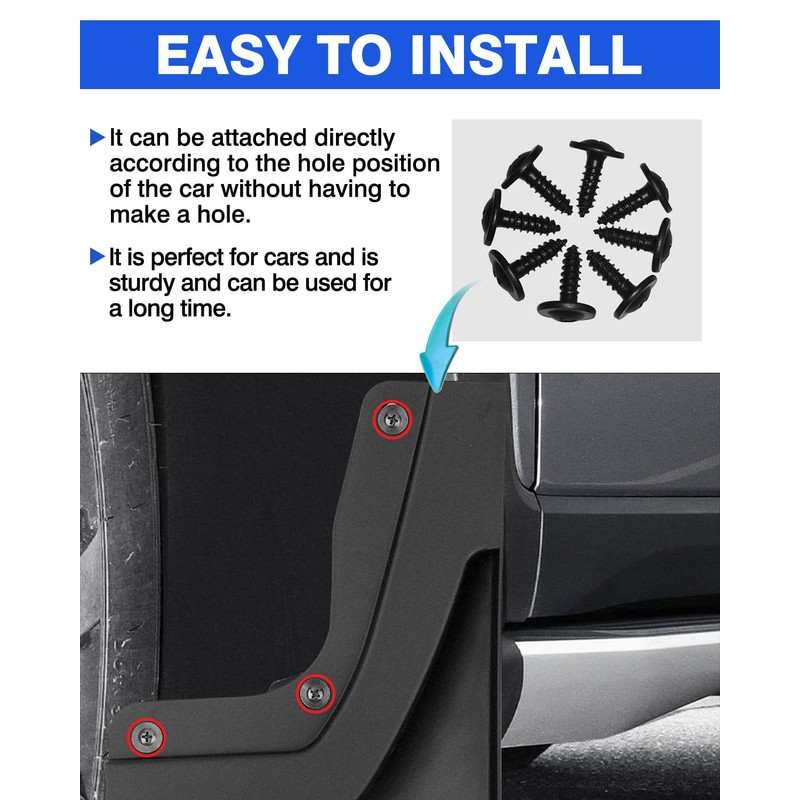 Autorder Mud Flaps Splash Guards for Jeep Grand Cherokee L