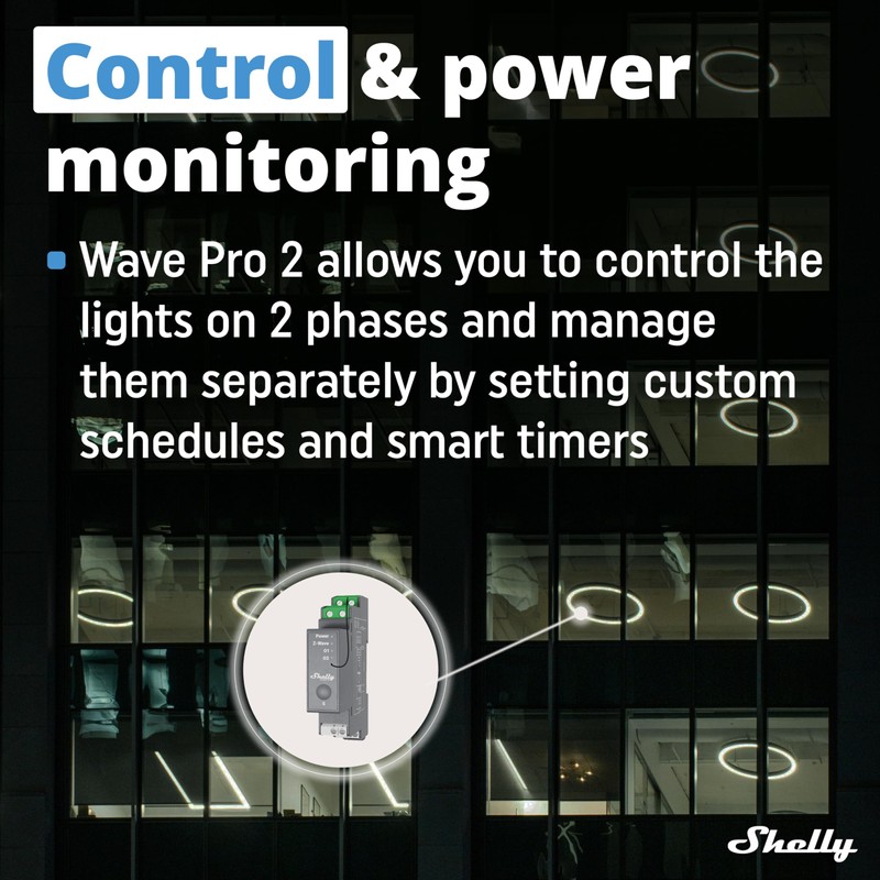 Shelly Wave Pro 2 US LR | Z-Wave Long Range