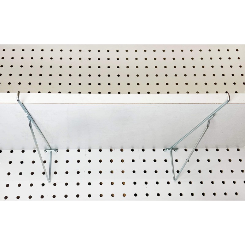 ProCraft Brand (10 Pack) Metal 12 Inch Shelf Bracket Garage