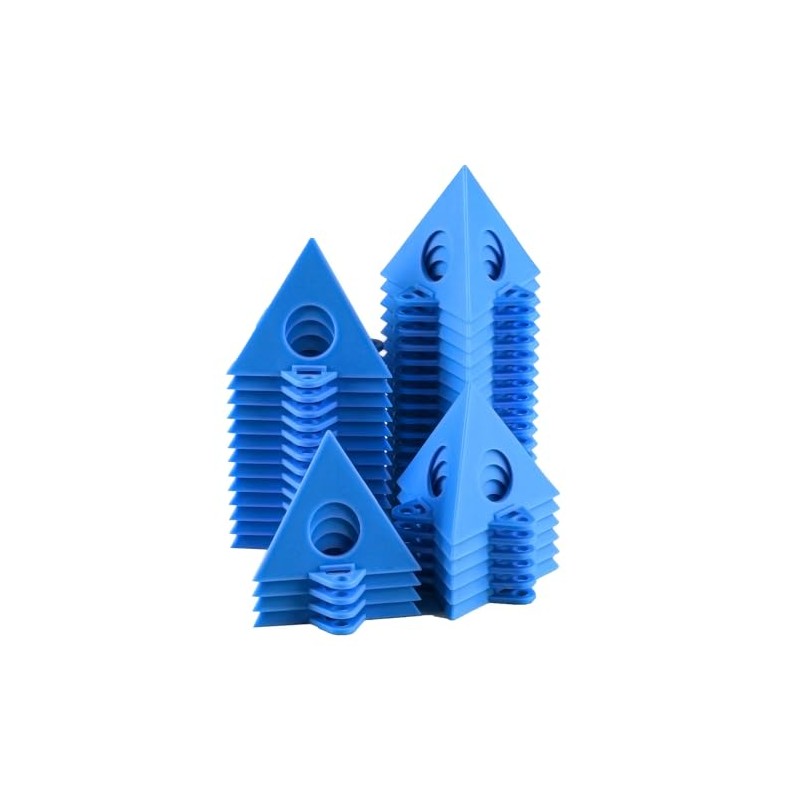 RUGLAMZHIP 40pcs Pyramid Stands, Painters Pyramids, Painter's Painting Stands Pyramids,