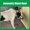 Automatic Dog Water Bowl Dispenser, 304 Stainless Steel Water Trough,