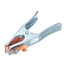 sourcing map 300A Welding Ground Clamp, Iron A-shape Welding Machine Grounding Clamp Earth Ground Cable Iron Grip Clip for Welding Machine