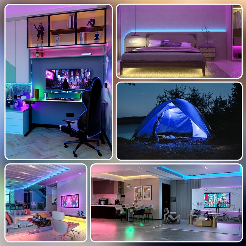 Cozylady 10M USB Led Light, 32.8ft Smart Bluetooth RGB Light