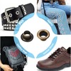 Litoexpe 4MM Grommets Eyelets 200 Pcs, Self Backing Eyelets for