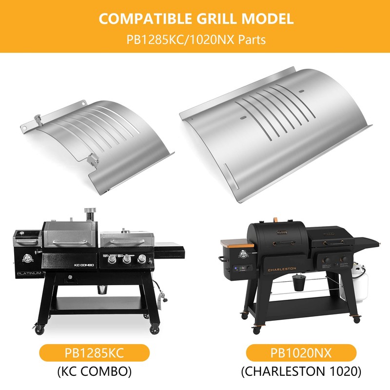 Flame Broiler Kit for Pit Boss Platinum KC Combo Charleston