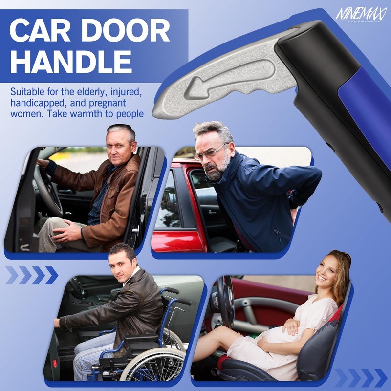 NINEMAX Car Door Handle for Elderly Car Handle Assist Support,