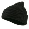 Military Wool Cuff Beanie - Black OSFM