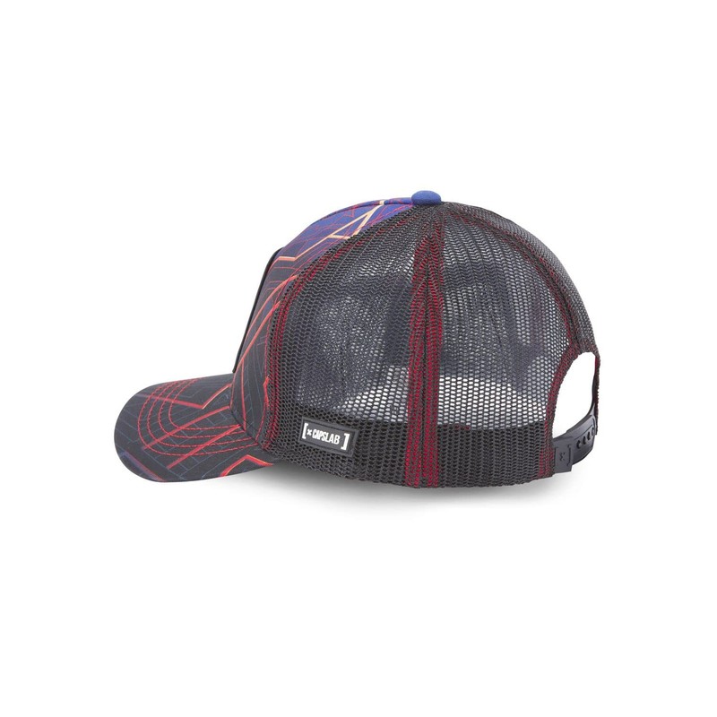 Capslab Men's Cap with a Visor, Black, One Size, black