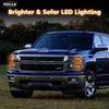4PCS LED Side Marker Fender Lights for 1994-1998 Chevy C/K
