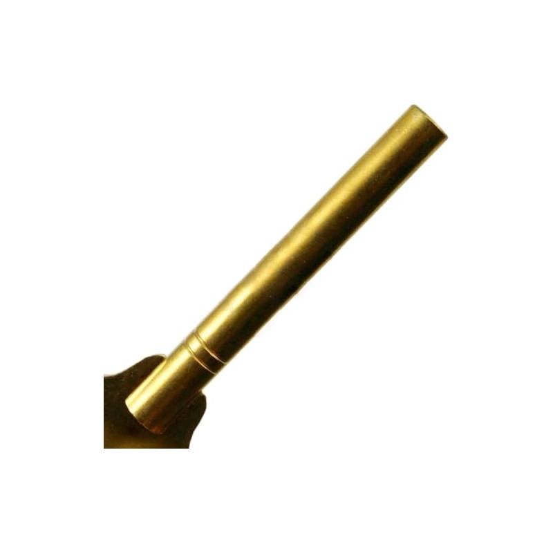 Extra Long Brass Universal Clock Winding Key for Antique Vintage
