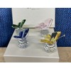 Butterfly H&D HYALINE & DORA Set 4pcs Crystal Flying Butterfly