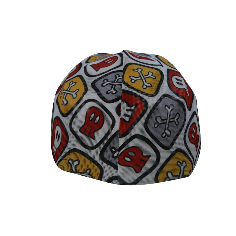COOLCASC SKULLS Bike Helmet Cover