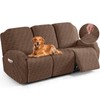 TAOCOCO Recliner Sofa Covers Stretch Reclining Couch Cover, Jacquard Recliner