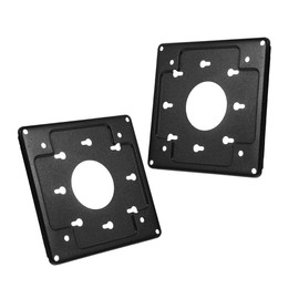 SHOWERORO 2pcs Cold Rolled Steel Monitor Wall Mount Bracket for Pc Space Saving Design for Home Office Gaming Tidy Appearance with Cable Management Easy Setup and Versatile Functionality
