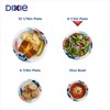 Dixie Medium Paper Plates, 8.5 Inch, 90 Count, 2X Stronger,