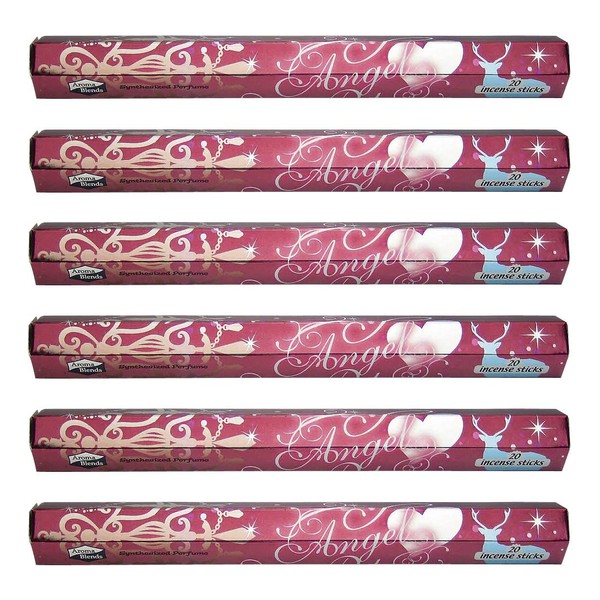 Palmart AB-IS-6*6 Aroma Blends Incense Sticks, Set of 6, Pack