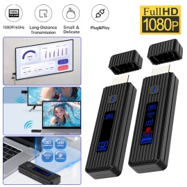 50M Wireless HDMI Adapter Video Transmitter&Re
