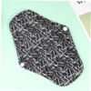 OHPHCALL 5pcs Bamboo Fiber Sanitary Napkin Reusable Period Pads Washable