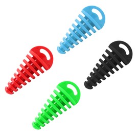 Motorcycle Exhaust Plugs, SPRHR 4 Pieces Motorcycle Exhaust Plugs, Motorcycle Muffler Tailpipe, Adapted to Most Motorcycles and Two Stroke Bicycles (15-37 mm)