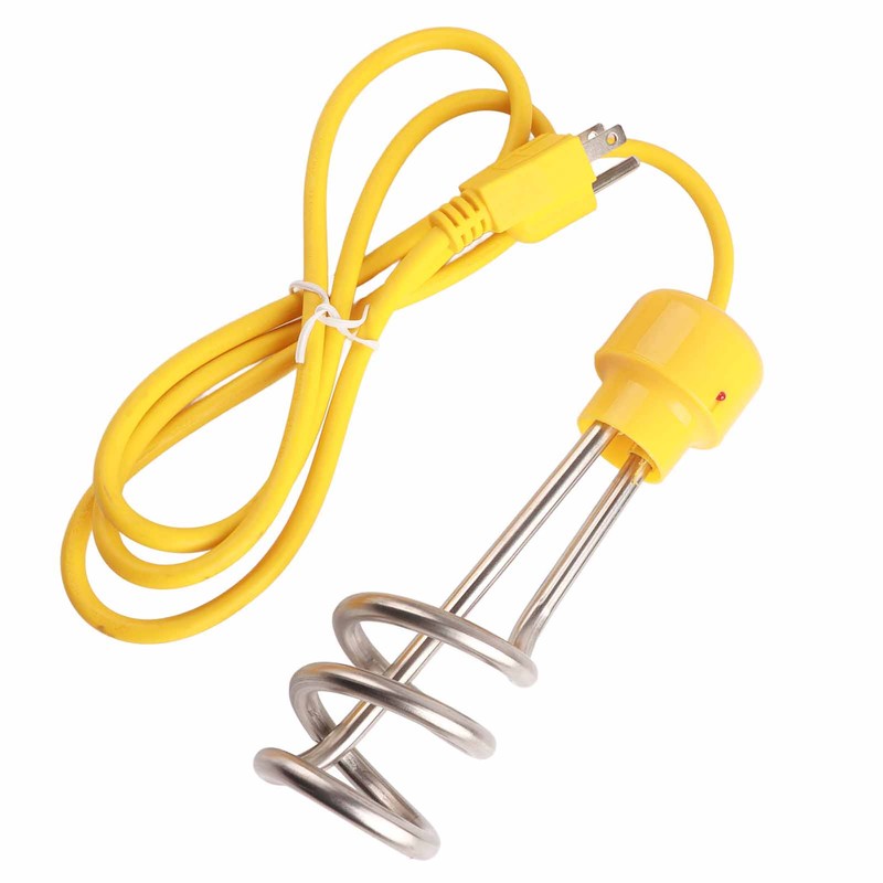1500W Stainless Steel Electric Immersion Heater Boiler for Home Office
