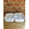 Contenedor Biodegradable Con Divisiones 8x8 300 Pz
