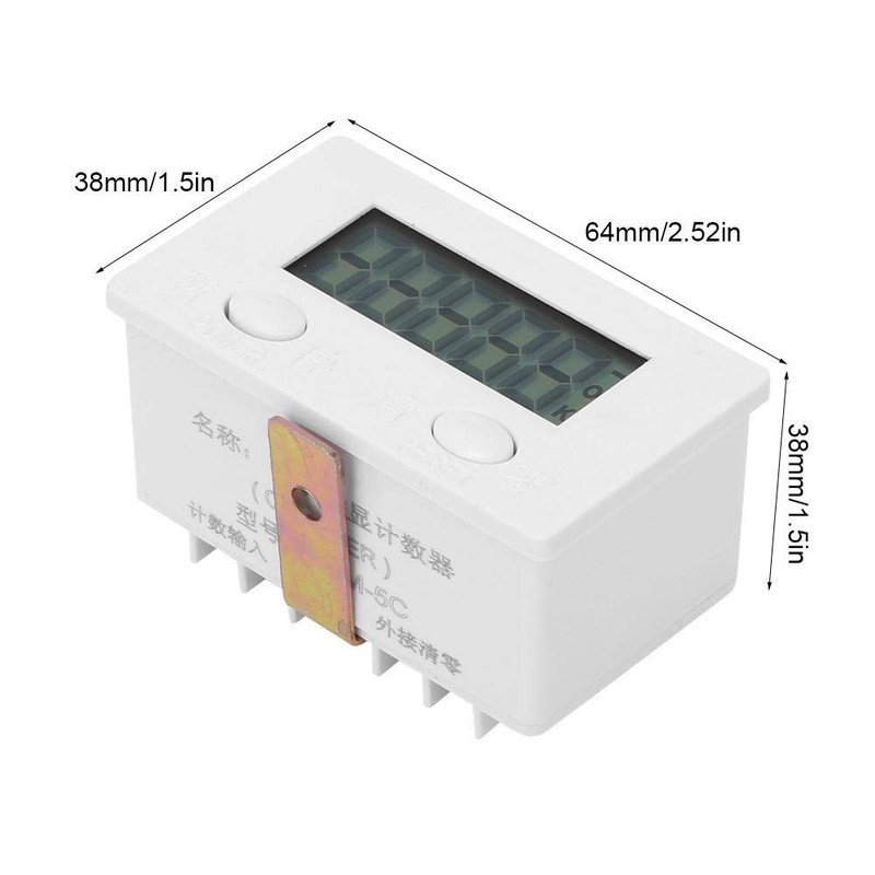BERM® Digital Counter, BEM-5C 5-Digit LCD Display Electronic Counter 0~99999
