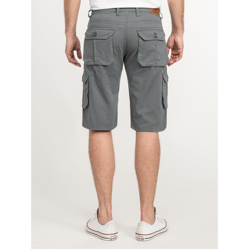 Rock Creek Men's Cargo Shorts H-378, gray