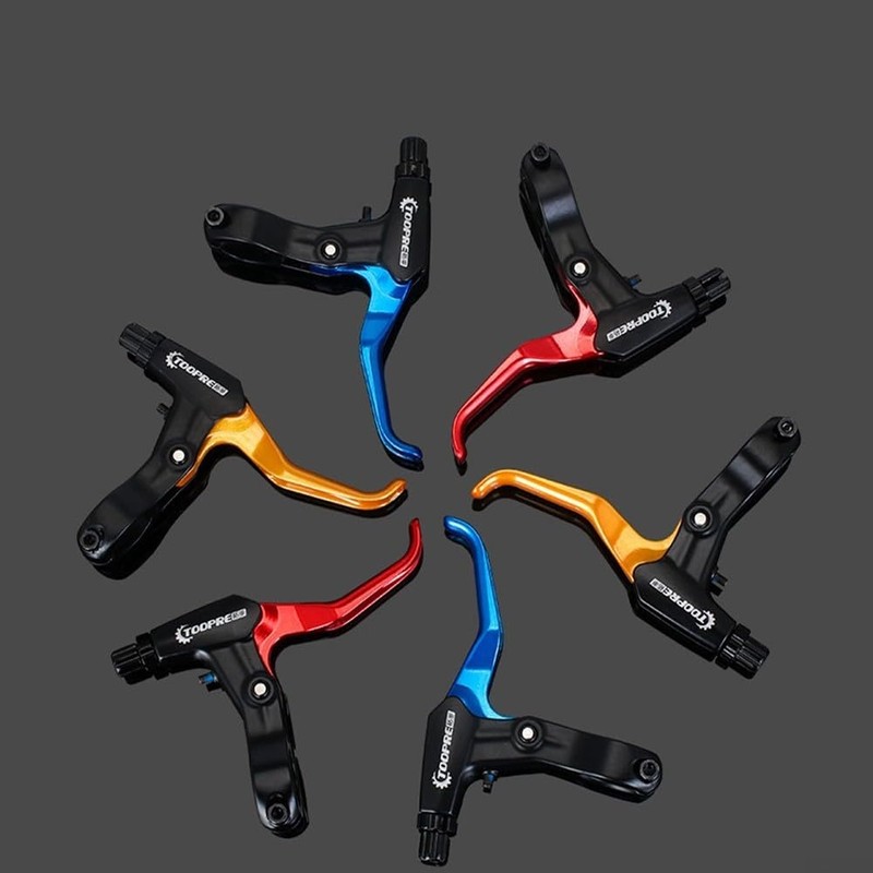 1 Pair Mountain Brake Lever,Aluminum Alloy Light Brake Lever,Bicycle V-shaped