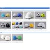 TOYO Venteeo Helmet with Ventilation, White (Green), Includes Styrofoam Liner