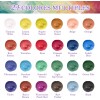 DREAMINHEART Kit De Pintura Acrílica De 24 Colores, 60 Ml