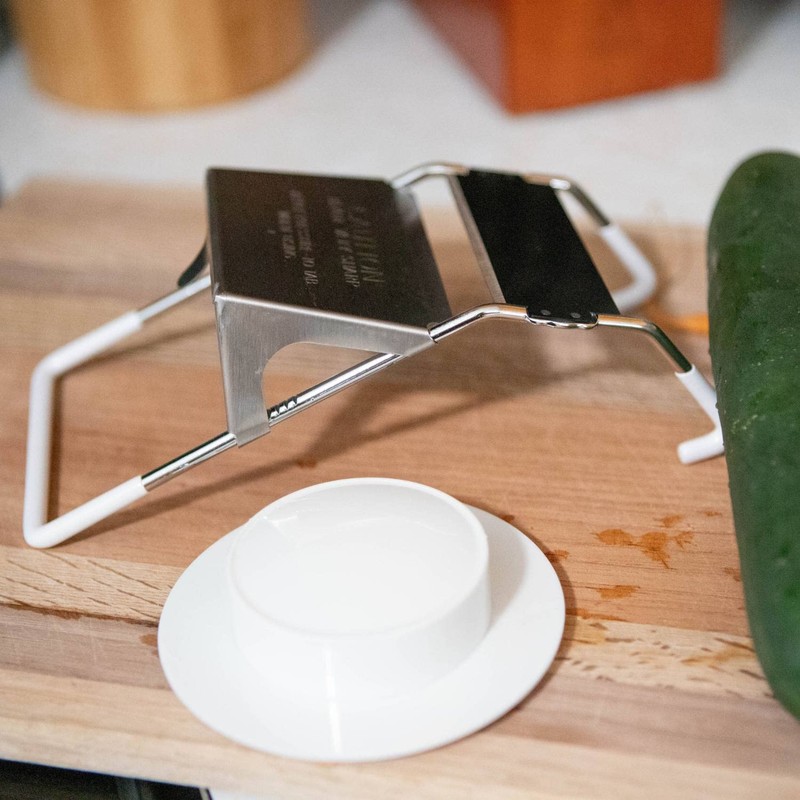 Feemster's Famous Vegetable Slicer, Heavy-Duty, Multi-Purpose Slicing Tool for Vegetables,