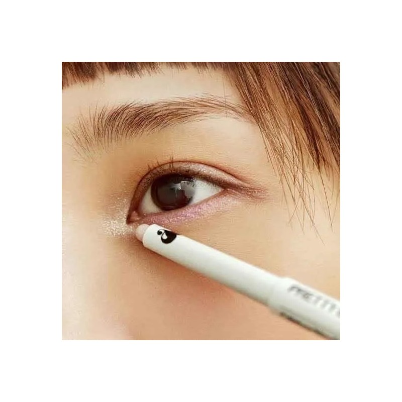Unleashia Pretty Easy Glitter Stick #01 Thrilled K-beauty Blanco