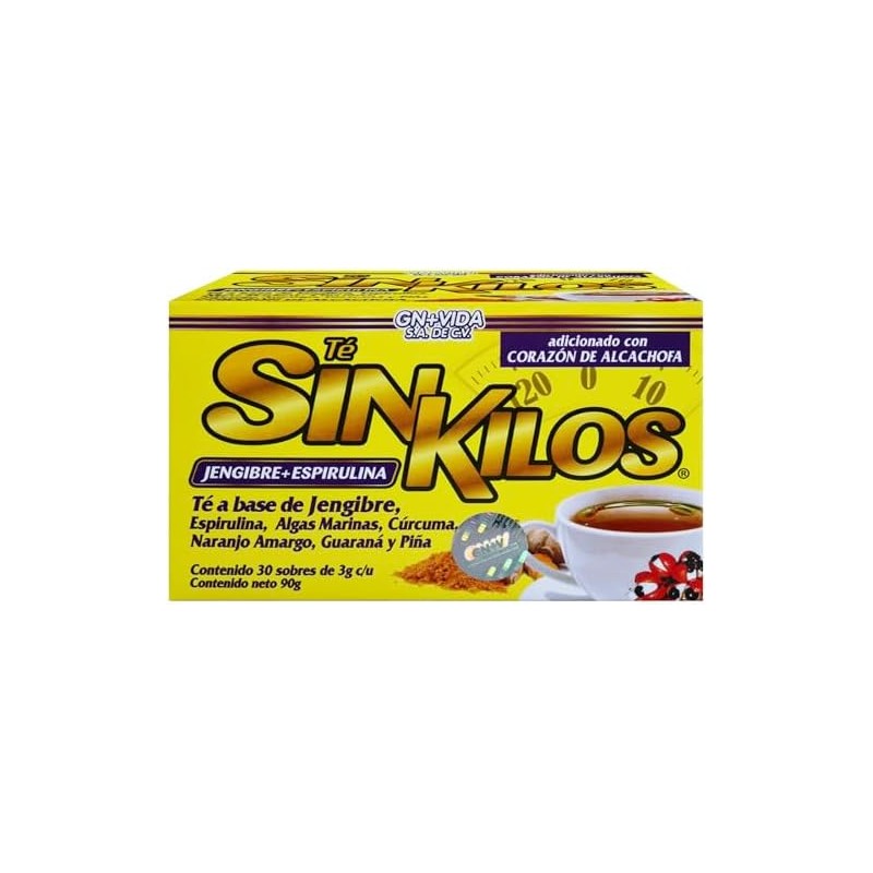 GN+VIDA Té Sin Kilos con 30 sobres 3g