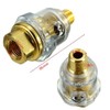 Kaimeilai 3 Pieces Oil Lubricator Oiler, Mini Compressed Air Oiler,