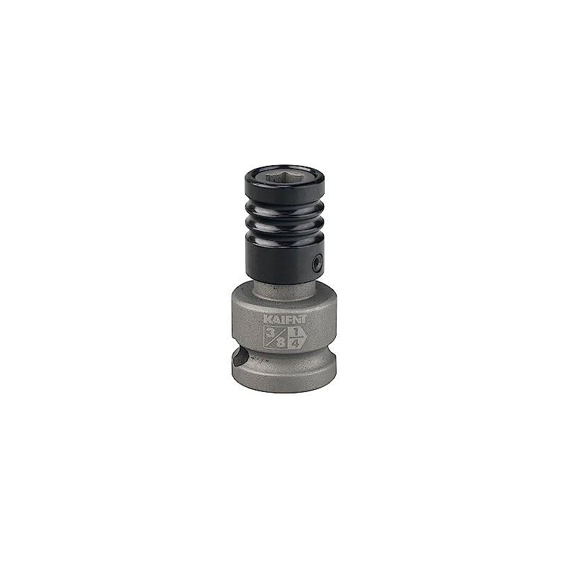 KAIFNT K352-006 3/8-inch Drive to 1/4-inch Hex Bit Holder Socket,