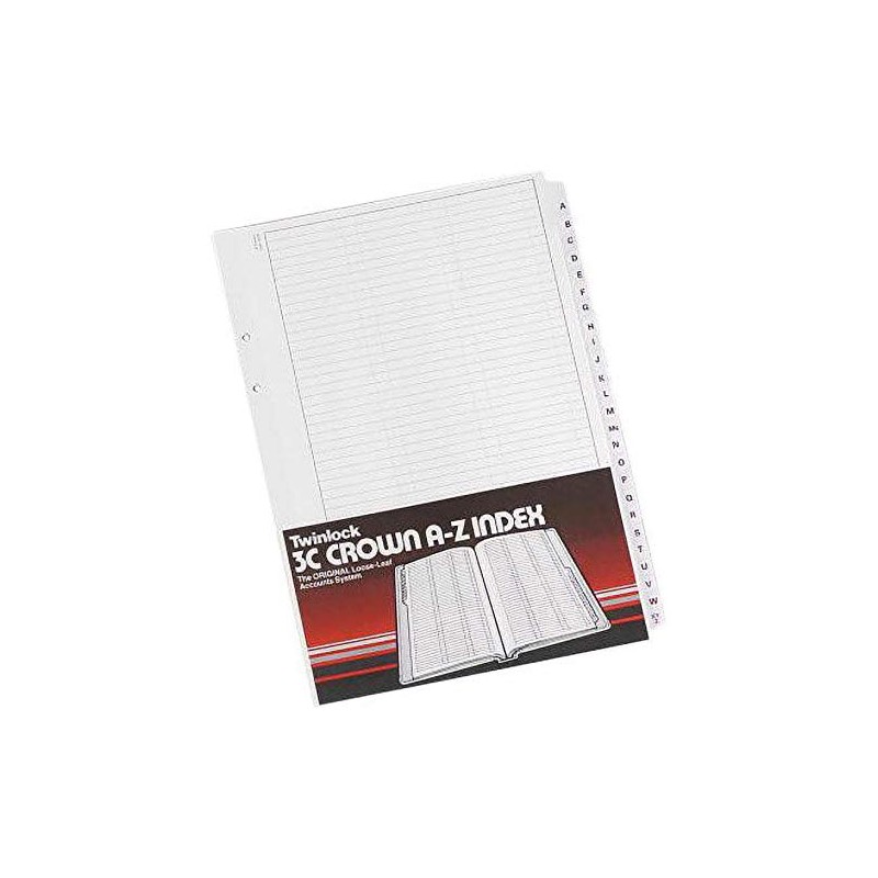 Rexel Twinlock Crown 3C Refill Sheets 5 Cash Column (Pack