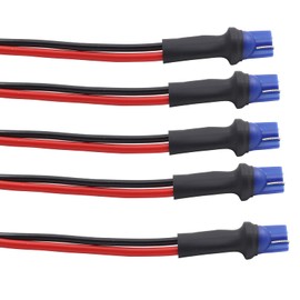 Biqing 5PCS T10 W5W 194 LED Bulbs Sockets,T10 Male Socket Pre-wired Harness Plug Connector Adapter for Parking Light, Backup Light, Dome/Map Light